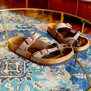 Birkenstock Mayari Sandals in Stone Color